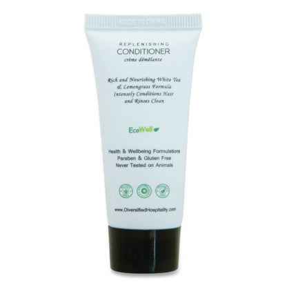 Diversified Hospitality Solutions H2O Therapy Conditioner Single Use, White Tea and Lemongrass Scent, 0.85 oz Tube, 300/Carton (DHS007064)