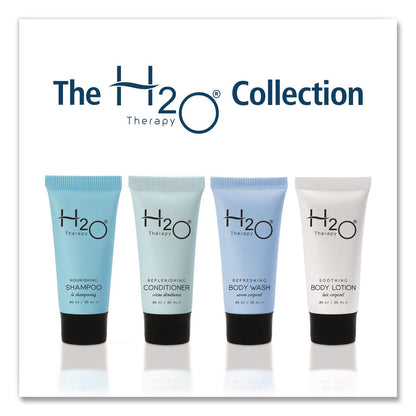 Diversified Hospitality Solutions H2O Therapy Conditioner Single Use, White Tea and Lemongrass Scent, 0.85 oz Tube, 300/Carton (DHS007064)