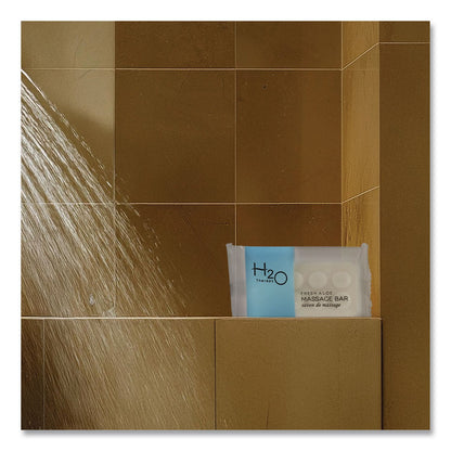 Diversified Hospitality Solutions H2O Therapy Soaps, White Tea and Lemongrass Scent, 1.1 oz Bar, 400/Carton (DHS007095)