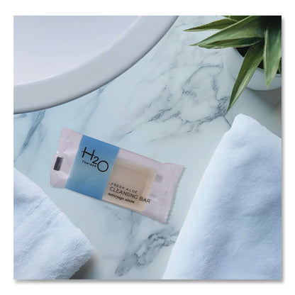 Diversified Hospitality Solutions H2O Therapy Soaps, White Tea and Lemongrass Scent, 0.5 oz Bar, 1,000/Carton (DHS007101)