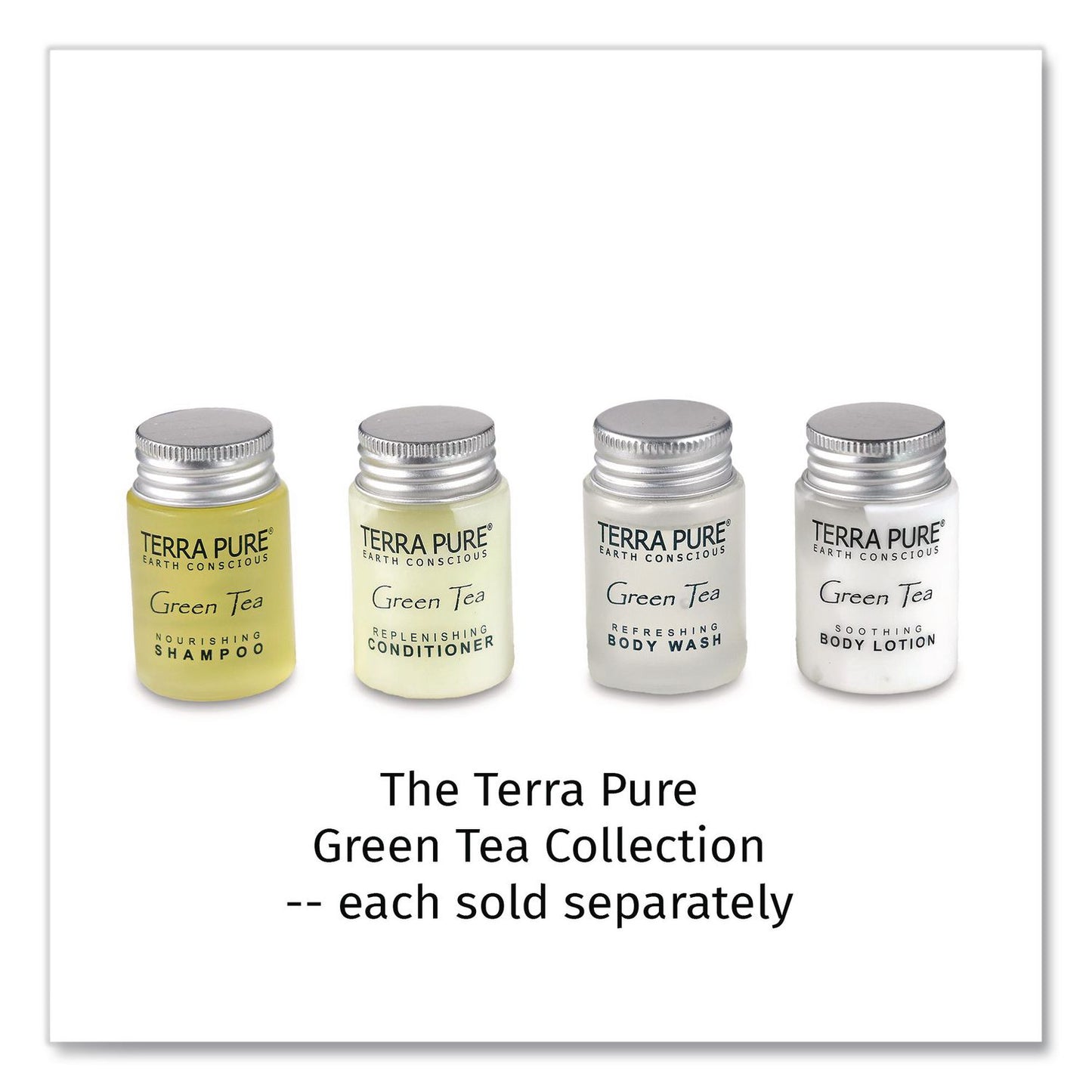 Diversified Hospitality Solutions Terra Pure Body Lotion Jam Jar, 1 oz Jar, 300/Carton (DHS007484)