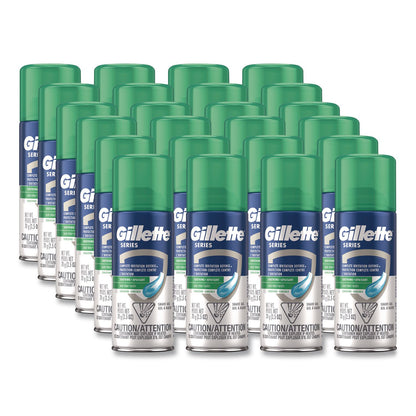 Gillette® Soothing Shave Gel, 2.5 oz Can, 24/Carton (PGC33092)