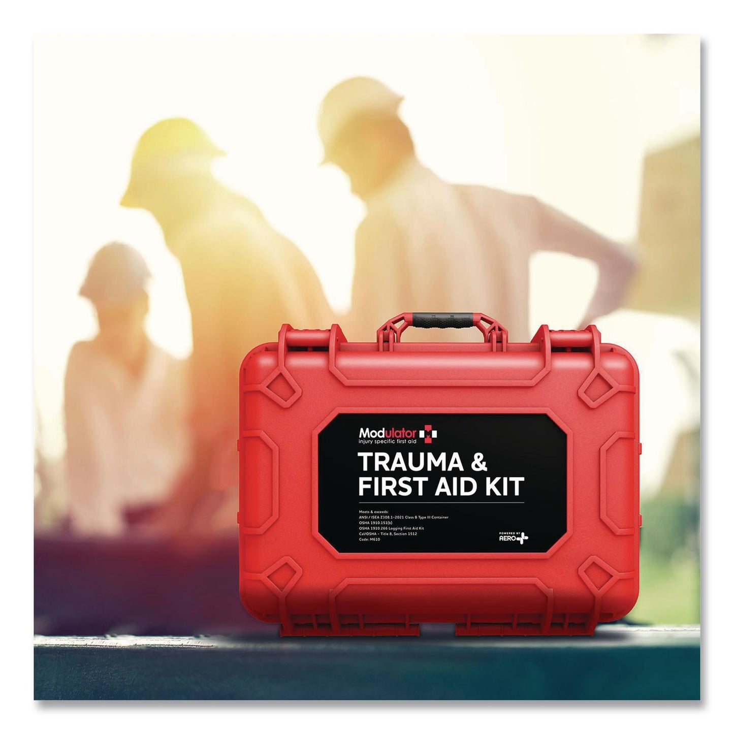 Modulator Trauma Kit with Bleed Control - Rugged Hard Case, 295 Pieces (AOHM6101)