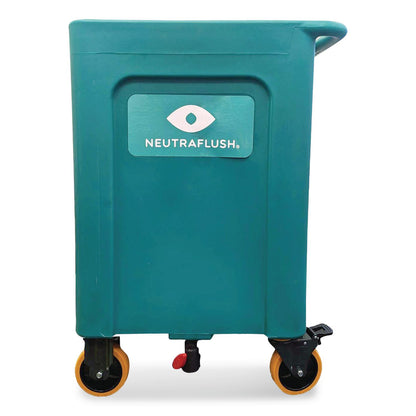 NeutraFlush® Rolling Drain Cart Stand for 16 Gal Eyewash Station, 21 x24 x 33.75, Green (AOHNFSCART01)