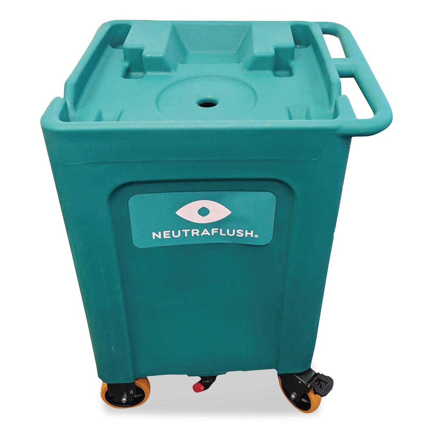 NeutraFlush® Rolling Drain Cart Stand for 16 Gal Eyewash Station, 21 x24 x 33.75, Green (AOHNFSCART01)