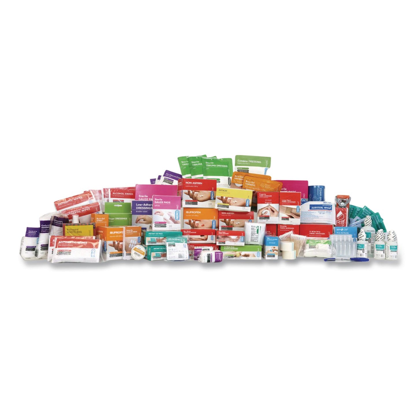 SUREFILL™ 200 Series Class B 5-Shelf First Aid Cabinet Refill - Meds, 1,183 Pieces (AOHSF200BMTSF)