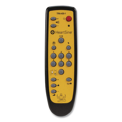 CARDIACT™ SAM 450P AED Trainer Remote Control, Yellow/Black (AOHTRNACC19)