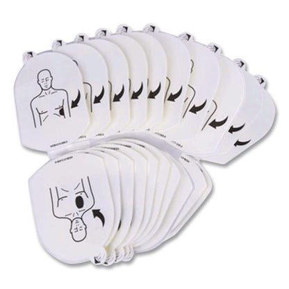 CARDIACT™ HeartSine AED Trainer Electrodes, 10 Electrodes (AOHTRNACC02)