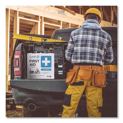 SUREFILL™ 50 Series ANSI A+ First Aid Kit - Metal Case, 50 Person, 235 Pieces (AOHSF50AT)