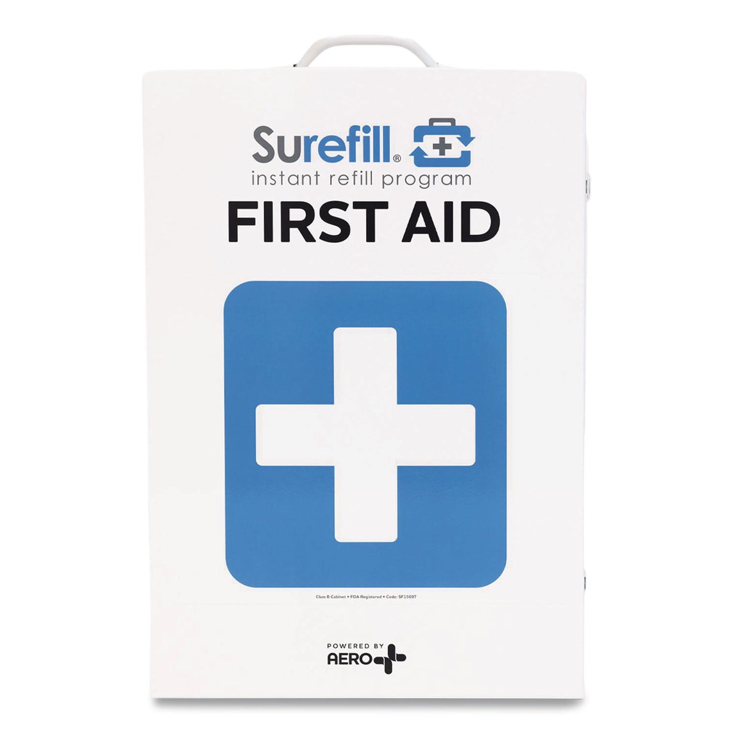 SUREFILL™ 150 Series Class B 4-Shelf FIrst Aid Cabinet - Without Meds, 150 Person, 457 Pieces, Metal Case (AOHSF150BT)