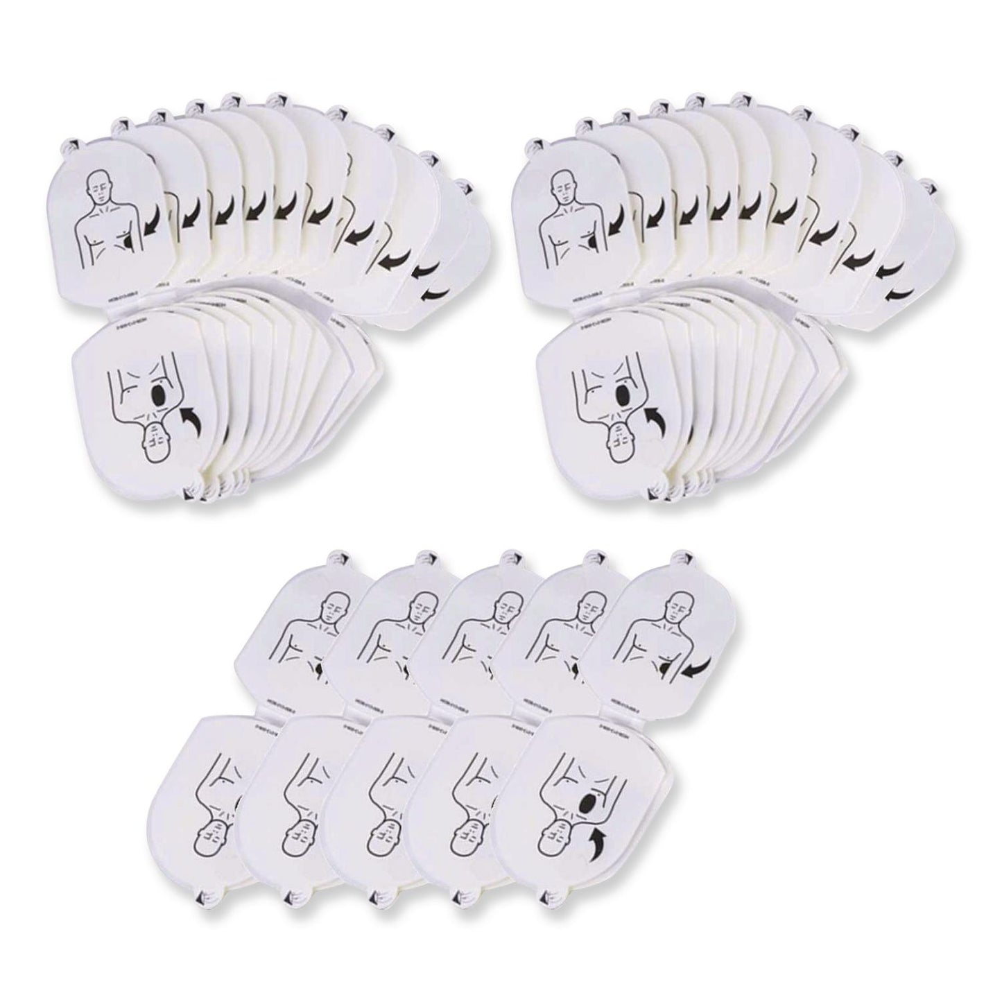 CARDIACT™ HeartSine AED Trainer Electrodes, 25 Electrodes (AOHTRNACC03)