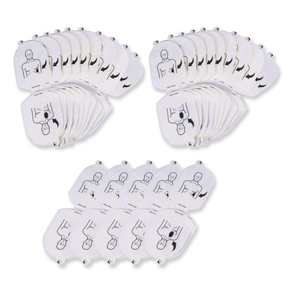 CARDIACT™ HeartSine AED Trainer Electrodes, 25 Electrodes (AOHTRNACC03)