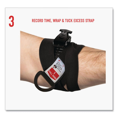 RAPIDSTOP™ Tourniquet, High-Strength Polymer; Nylon; Velcro, 1.5 x 7.5, Red (AOHRST103)