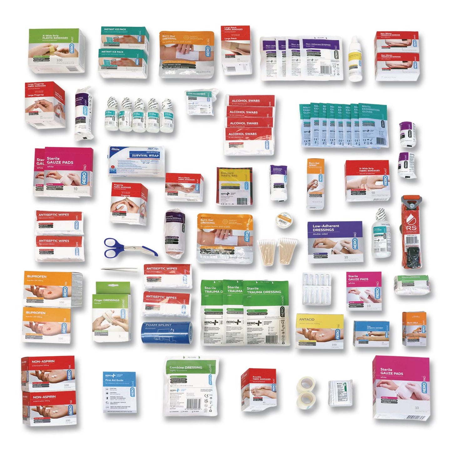 SUREFILL™ 200 Series Class B 5-Shelf First Aid Cabinet Refill - Meds, 1,183 Pieces (AOHSF200BMTSF)