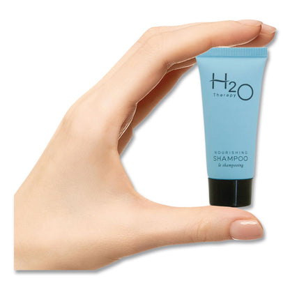 Diversified Hospitality Solutions H2O Therapy Shampoo Single Use, White Tea and Lemongrass Scent, 0.85 oz Tube, 300/Carton (DHS007057)