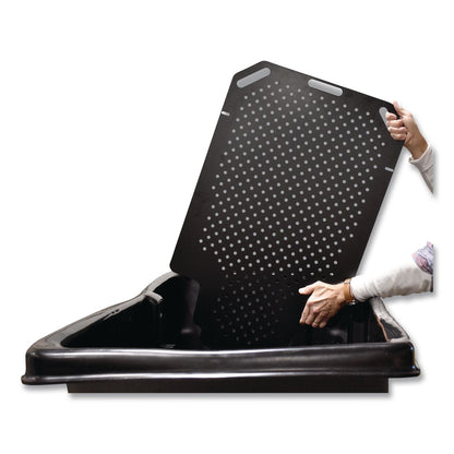 Rubbermaid® Commercial Divider for Standard Duty Tilt Truck, 28 x 2 x 40, Black (SGSA240857)