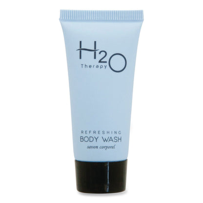 Diversified Hospitality Solutions H2O Therapy Body Wash Single Use, White Tea and Lemongrass, 0.85 oz, 300/Carton (DHS007088)