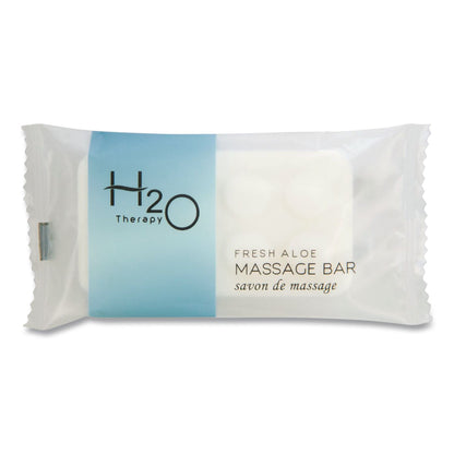 Diversified Hospitality Solutions H2O Therapy Soaps, White Tea and Lemongrass Scent, 1.1 oz Bar, 400/Carton (DHS007095)
