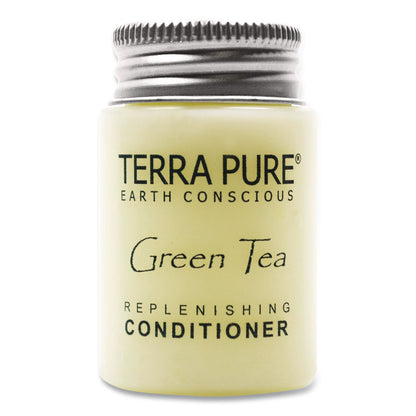 Diversified Hospitality Solutions Terra Pure Conditioner Jam Jar, Green Tea Lemongrass Scent, 1 oz Jar, 300/Carton (DHS007477)