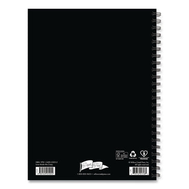 Willow Creek Press Love Made Me Crazy Undated Journal, Medium/College Rule, Black/White/Red Cover, (80) 8 x 6 Sheets (WPR55052)