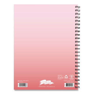 Willow Creek Press So Productive Undated Journal, Medium/College Rule, Pink Cover, (80) 8 x 6 Sheets (WPR55076)