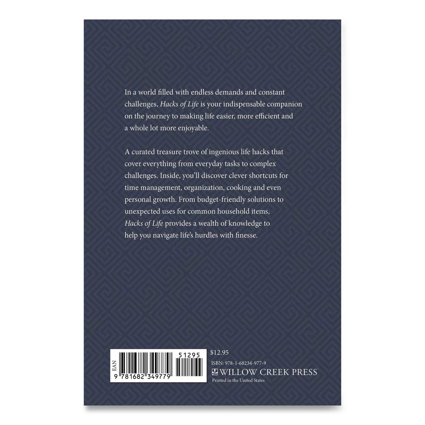 Willow Creek Press Hacks of Life Softcover Book, Paperback, 112 Pages (WPR49779)