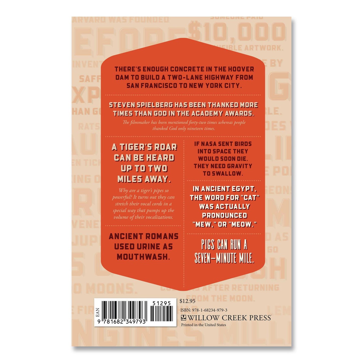 Willow Creek Press Facts Crazier Than Fiction Softcover Book, Paperback, 112 Pages (WPR49793)