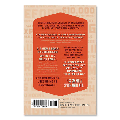 Willow Creek Press Facts Crazier Than Fiction Softcover Book, Paperback, 112 Pages (WPR49793)