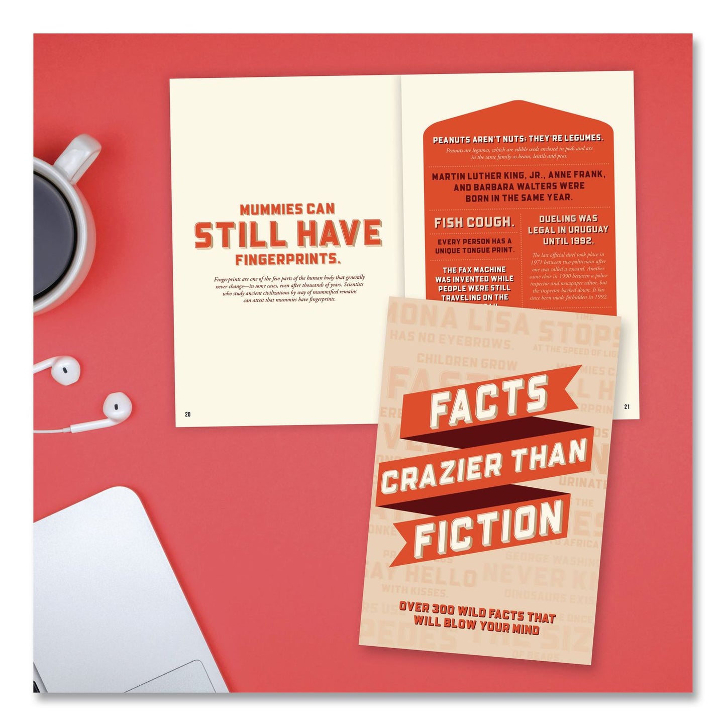 Willow Creek Press Facts Crazier Than Fiction Softcover Book, Paperback, 112 Pages (WPR49793)