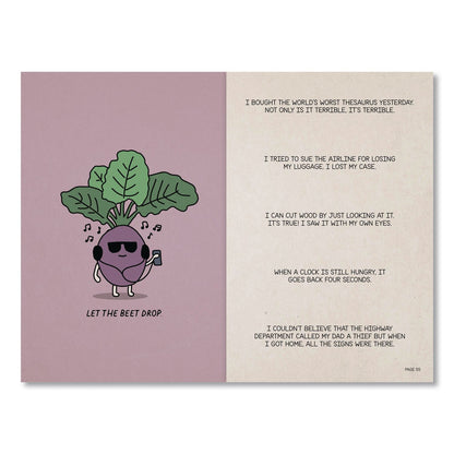 Willow Creek Press The Book of Puns Softcover Book, Paperback, 112 Pages (WPR49809)