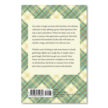 Willow Creek Press Dad Jokes Softcover Book, Paperback, 112 Pages (WPR49816)