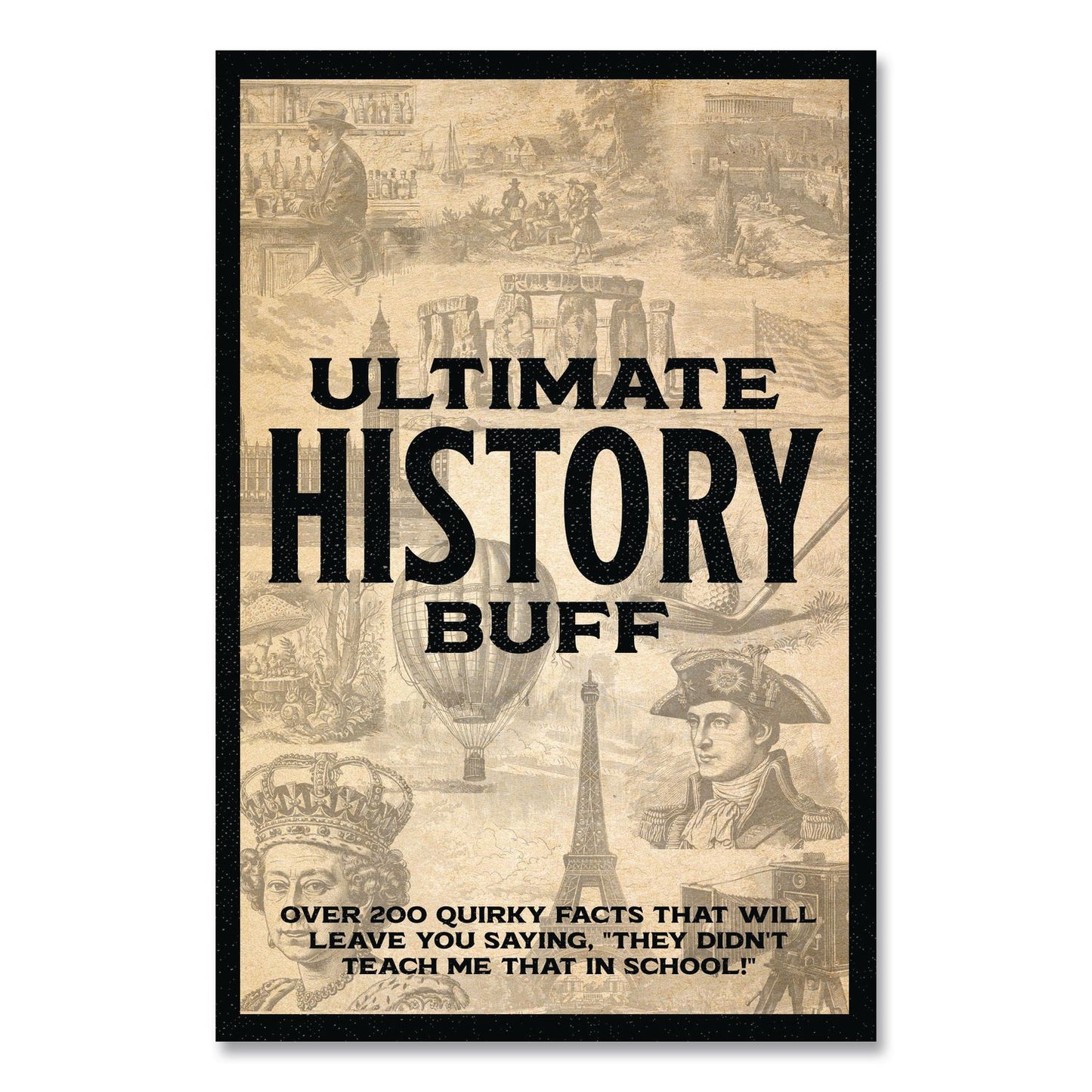 Willow Creek Press Ultimate History Buff Softcover Book, Paperback, 112 Pages (WPR49830)
