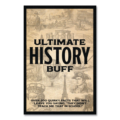 Willow Creek Press Ultimate History Buff Softcover Book, Paperback, 112 Pages (WPR49830)