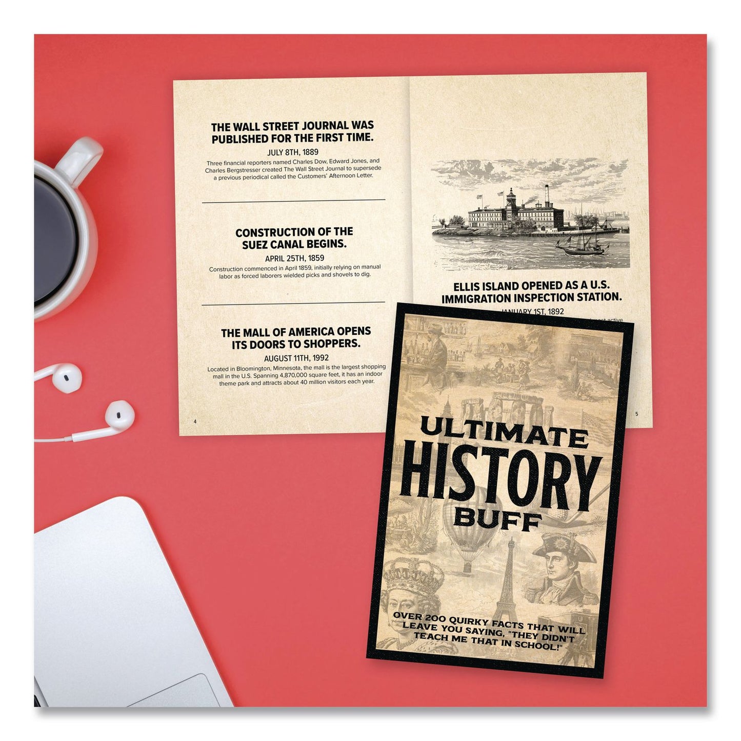 Willow Creek Press Ultimate History Buff Softcover Book, Paperback, 112 Pages (WPR49830)