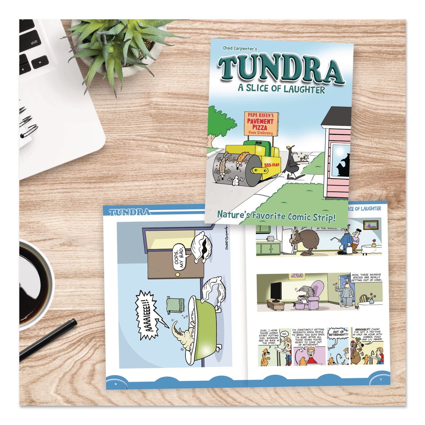 Willow Creek Press Tundra: A Slice of Laughter, Paperback, 160 Pages (WPR49847)