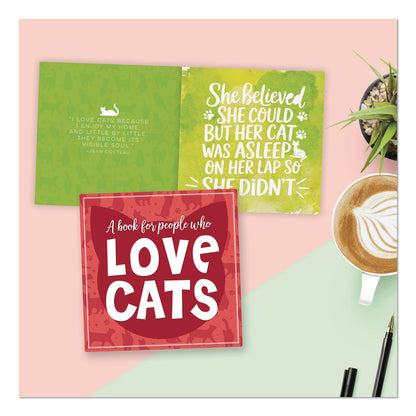 Willow Creek Press Love Cats (A Book For People Who) Hardcover Book, 96 Pages (WPR49885)