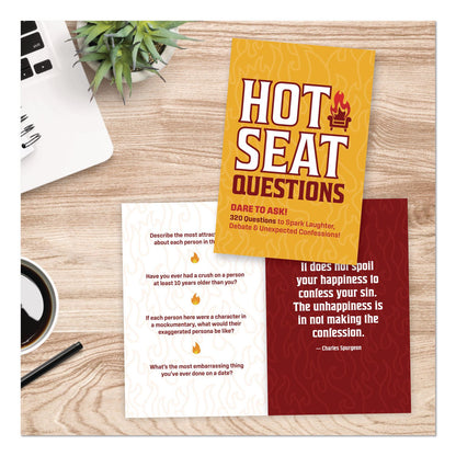 Willow Creek Press Hot Seat Questions Softcover Book, Paperback, 112 Pages (WPR49915)