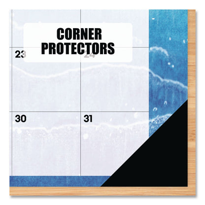 Willow Creek Press Beaches Monthly Desk Pad Calendar, 17 x 12, White/Multicolor Sheets, Black Headband/Corners, 12-Month (Jan to Dec) 2026 (WPR57070)