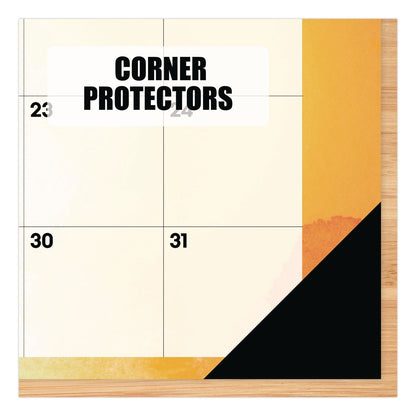 Willow Creek Press Rainbow Gradient Small Monthly Desk Pad Calendar, 17 x 12, White Sheets, Black Headband/Corners, 12-Month (Jan to Dec): 2026 (WPR57155)