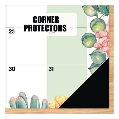 Willow Creek Press Succulents Small Monthly Desk Pad Calendar, 17 x 12, White Sheets, Black Headband/Corners, 12-Month (Jan to Dec): 2026 (WPR57162)