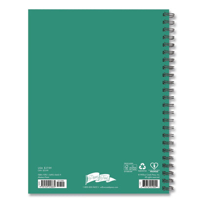 Willow Creek Press Abstract Art Weekly/Monthly Softcover Planner, 8.5 x 6.5, Multicolor Cover, 12-Month (Jan to Dec): 2026 (WPR56639)
