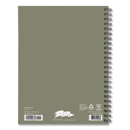 Willow Creek Press Geometric Gray Weekly/Monthly Planner, 8.5 x 6.5, Multicolor Cover, 12-Month (Jan to Dec): 2026 (WPR56660)