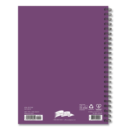 Willow Creek Press Watercolor Floral Weekly/Monthly Planner, 8.5 x 6.5, Multicolor Cover, 12-Month (Jan to Dec): 2026 (WPR58459)