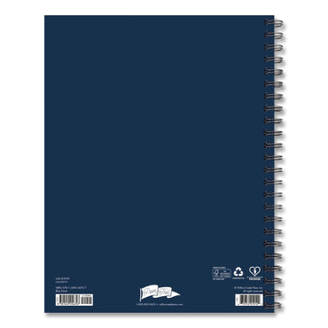Willow Creek Press Blue Floral Weekly/Monthly Planner, 11 x 8.5, Blue/Black Cover, 12-Month (Jan to Dec): 2026 (WPR56707)