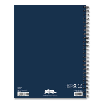 Willow Creek Press Blue Floral Weekly/Monthly Planner, 11 x 8.5, Blue/Black Cover, 12-Month (Jan to Dec): 2026 (WPR56707)