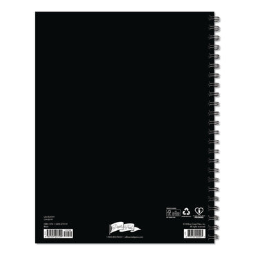 Willow Creek Press Black Weekly/Monthly Planner, 11 x 8.5, Black Cover, 12-Month (Jan to Dec): 2026 (WPR57599)