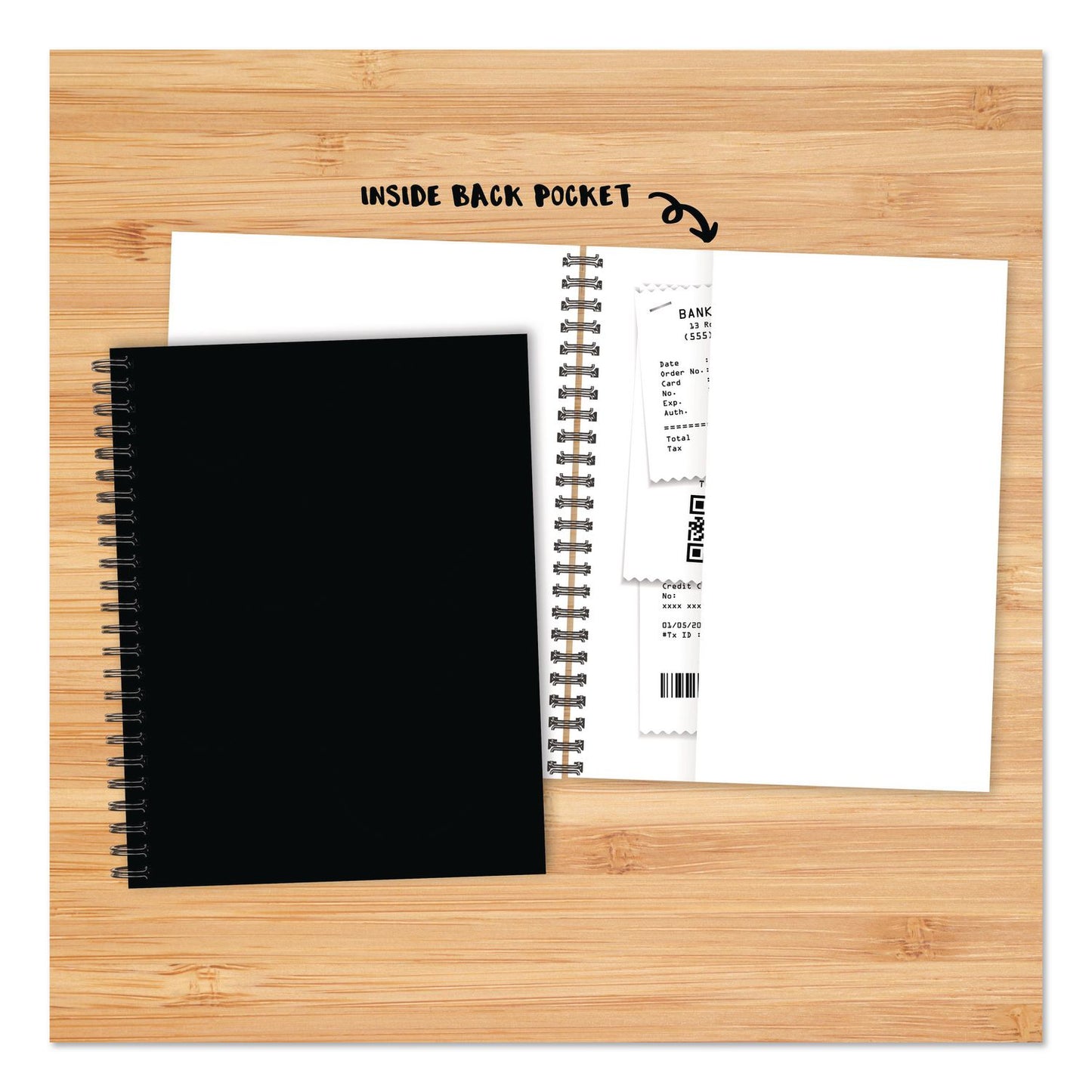 Willow Creek Press Black Weekly/Monthly Planner, 11 x 8.5, Black Cover, 12-Month (Jan to Dec): 2026 (WPR57599)