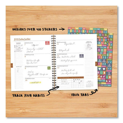 Willow Creek Press Who's Afraid of Little Old Me? Weekly/Monthly Planner, 11 x 8.5, Pink Cover, 12-Month (Jan to Dec): 2026 (WPR58473)