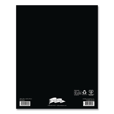 Willow Creek Press Basic Black Monthly Planner, 9.5 x 7.5, Black Cover, 12-Month (Jan to Dec): 2026 (WPR57032)