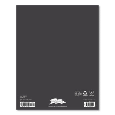 Willow Creek Press Charcoal Monthly Planner, 9.5 x 7.5, Charcoal Cover, 12-Month (Jan to Dec): 2026 (WPR57049)